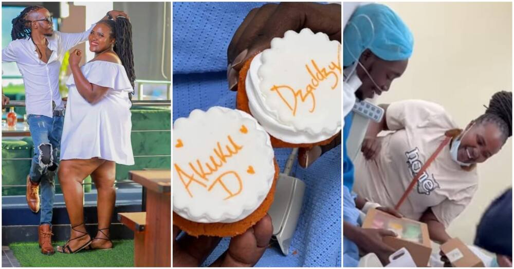 Sandra Dacha, Friends Surprise Akuku Danger with Gifts at Hospital on His Birthday