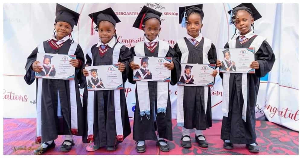 Divinar Joseph's Quadruplets, Niece graduate in Fun-Filled Ceremony