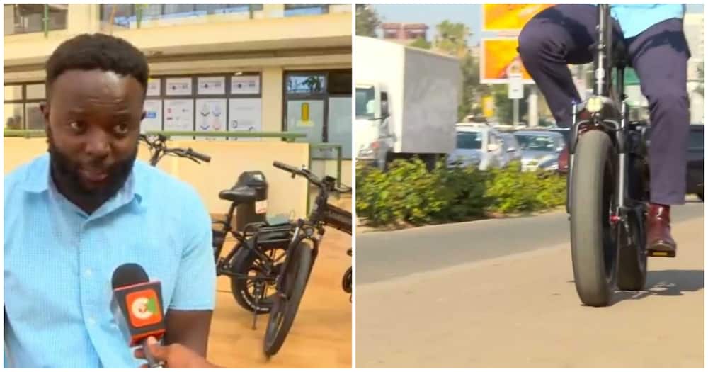 "Bei ya fuel imepanda": Nairobi man assembles electric bike to ease commuters' pain