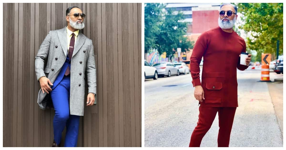 6 exquisite photos of handsome silver fox Irvin Randle whose looks defy