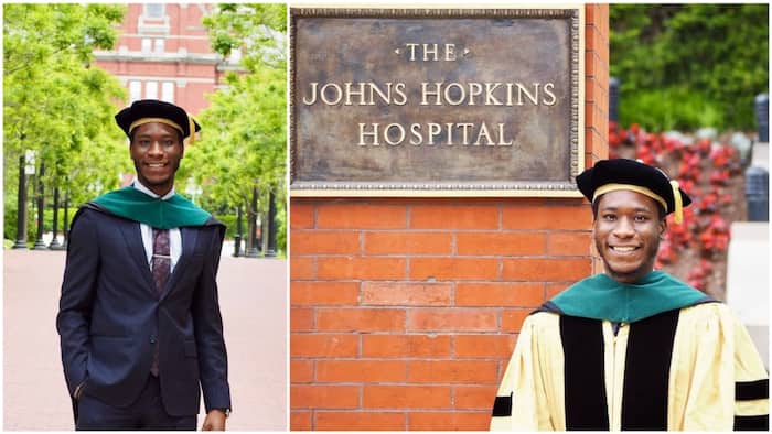 Joy as young African man graduates from top US university after applying for 8 times