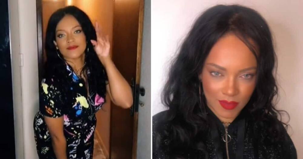 Rihanna, lookalike, TikTok, Riri.