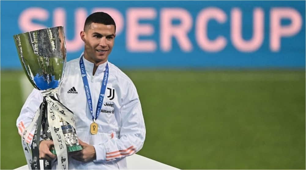 Incredible Cristiano Ronaldo reacts after inspiring Juventus to emerge Italian Super Cup champions