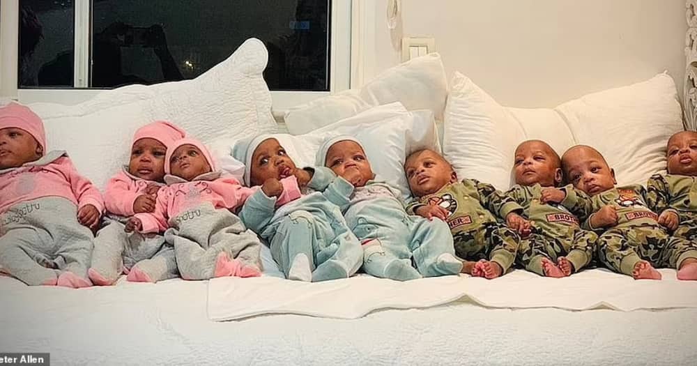 Woman Who Gave Birth to Nonuplets Shows Their Faces for First Time as They Turn 6 Months Old