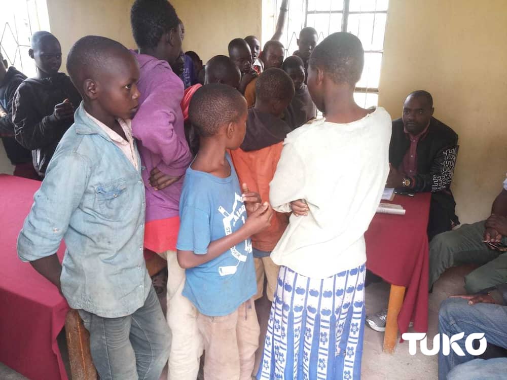 Samburu: 20 street children visit chief's office, ask her to help them return to school