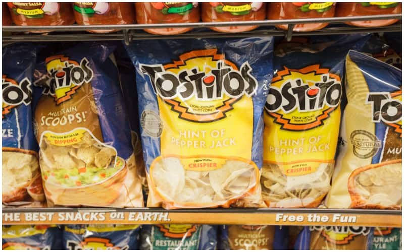 Tostitos - NFL team bags are back on the shelves, which