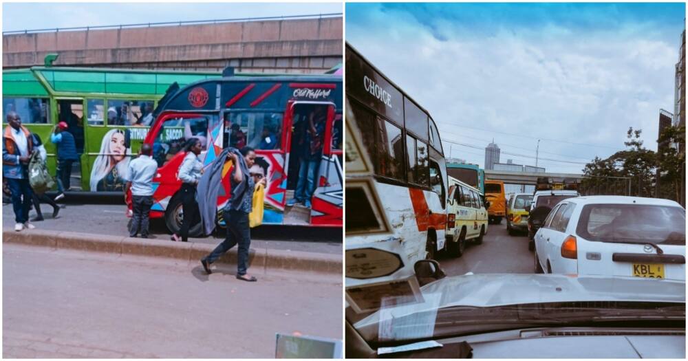 Kenyans doing business in Nairobi CBD closed as they rush to follow Bomas preceedings.