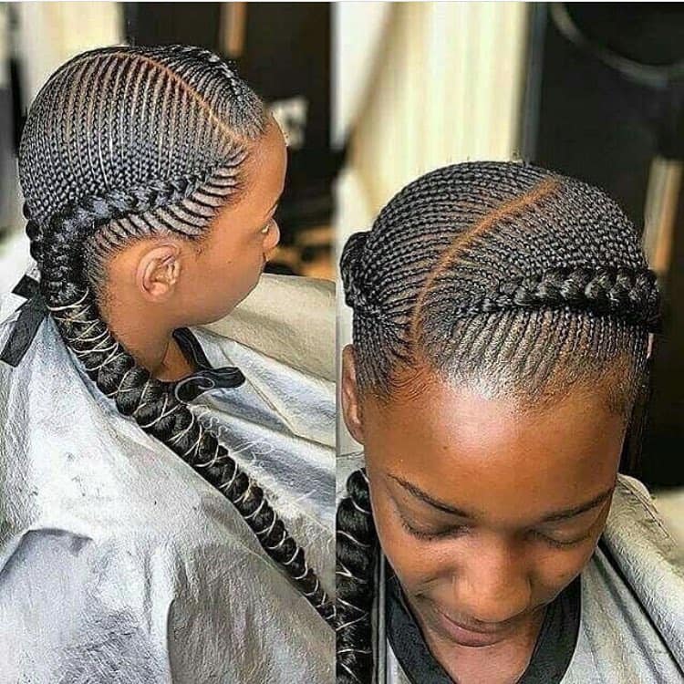 Kenyan hairstyles braids