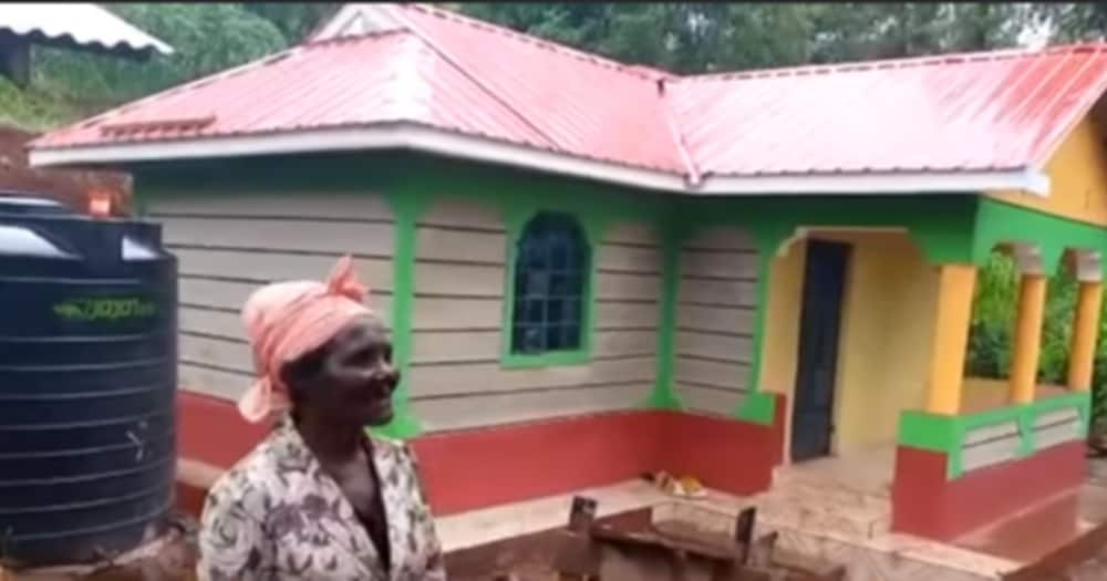 DP William Ruto had promised to build a house for 64-year-old Margaret Njambi, who hails from Murang'a.