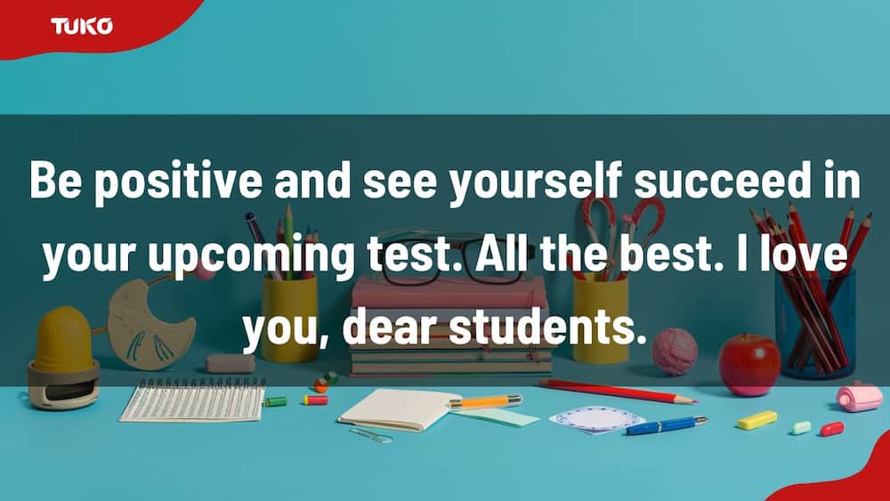 Most encouraging exam wishes for students