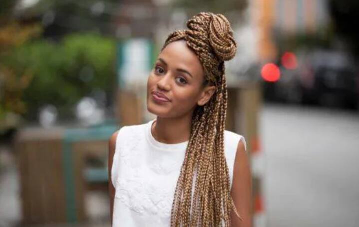 How to style knotless braids