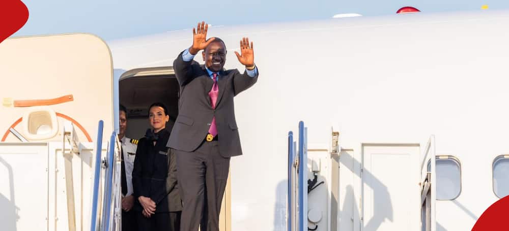 William Ruto to leave the country for South Korea.