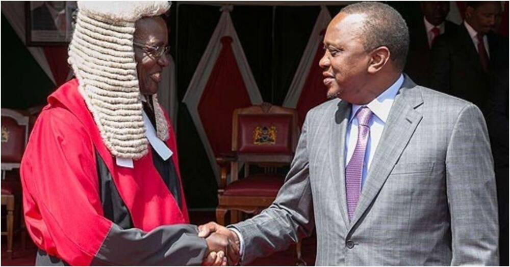 President Uhuru advices CJ Maraga to get used to being attacked by bloggers