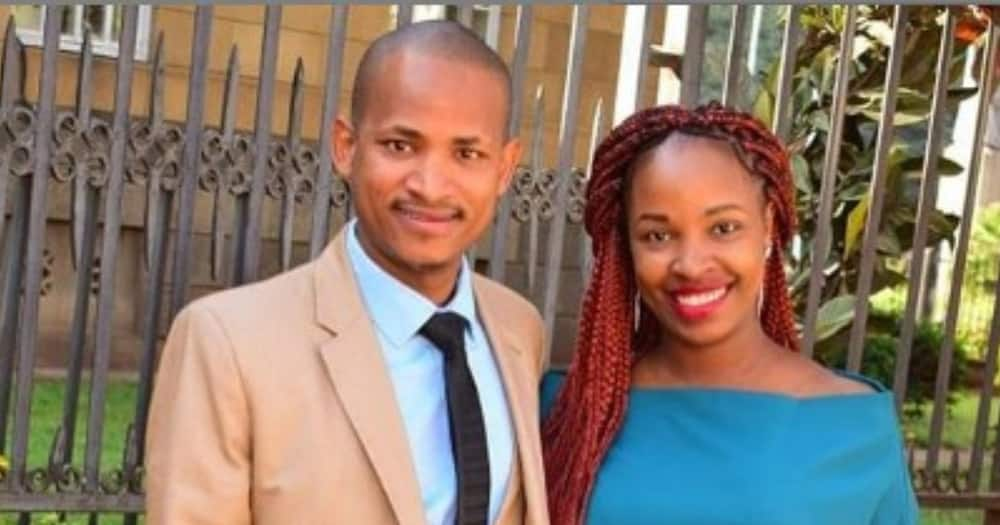 Babu Owino and his wife Fridah Muthoni. Photo: Babu Owino.