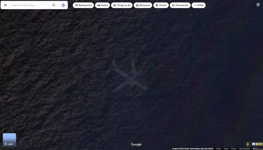 scary things caught on Google Maps