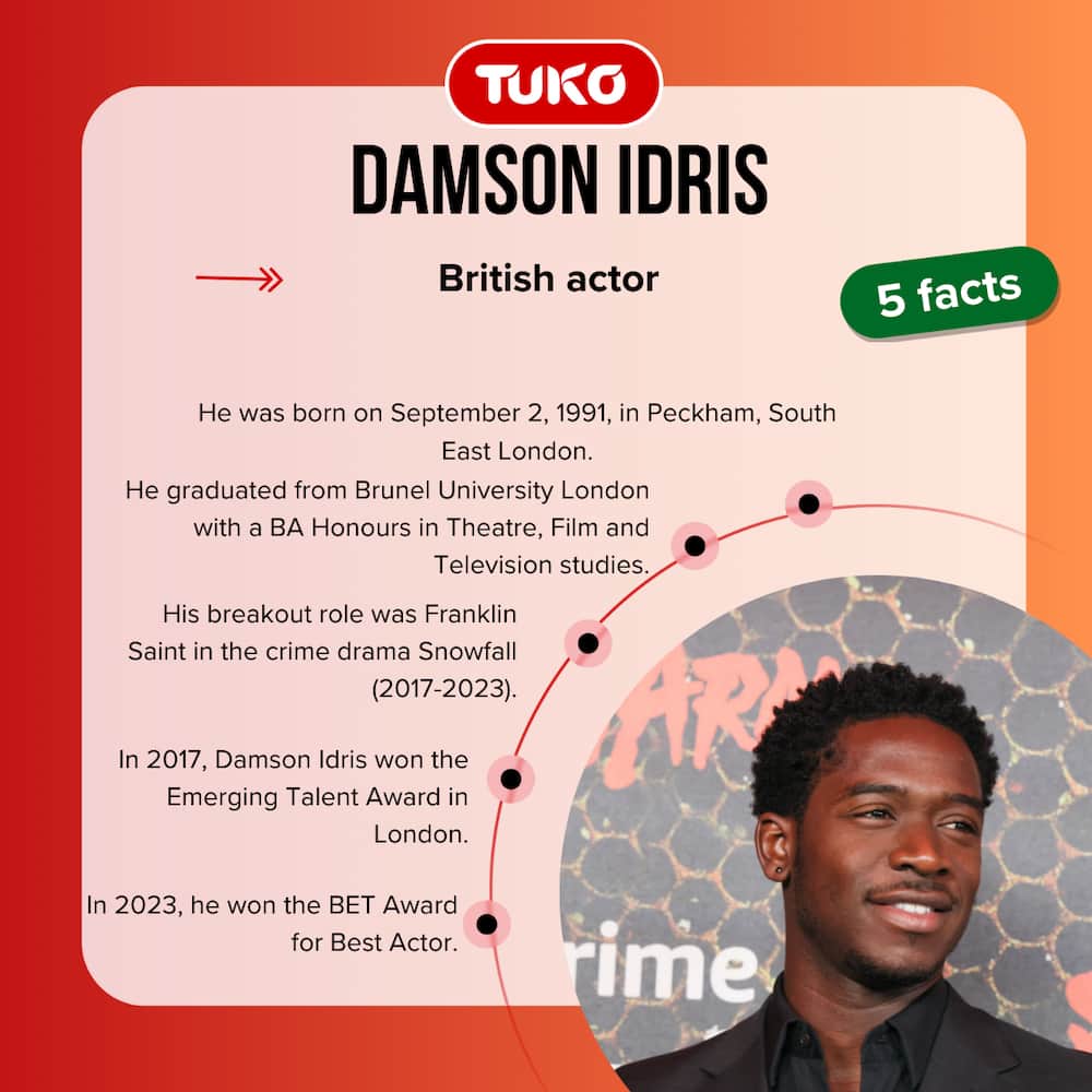 Damson Idris quick five facts