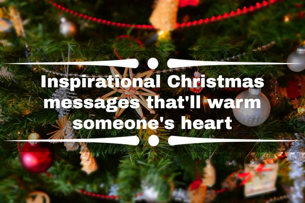Inspirational Christmas messages