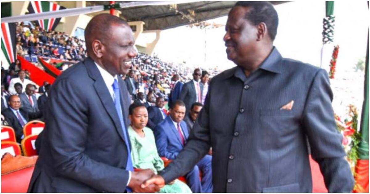 Raila Odinga Leads In Presidential Race With 52%, William Ruto At 45% ...