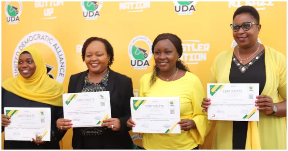 Susan Kihika has recently reduced participation withi UDA.