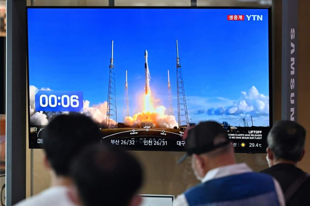 South Korea's first lunar orbiter launched by SpaceX