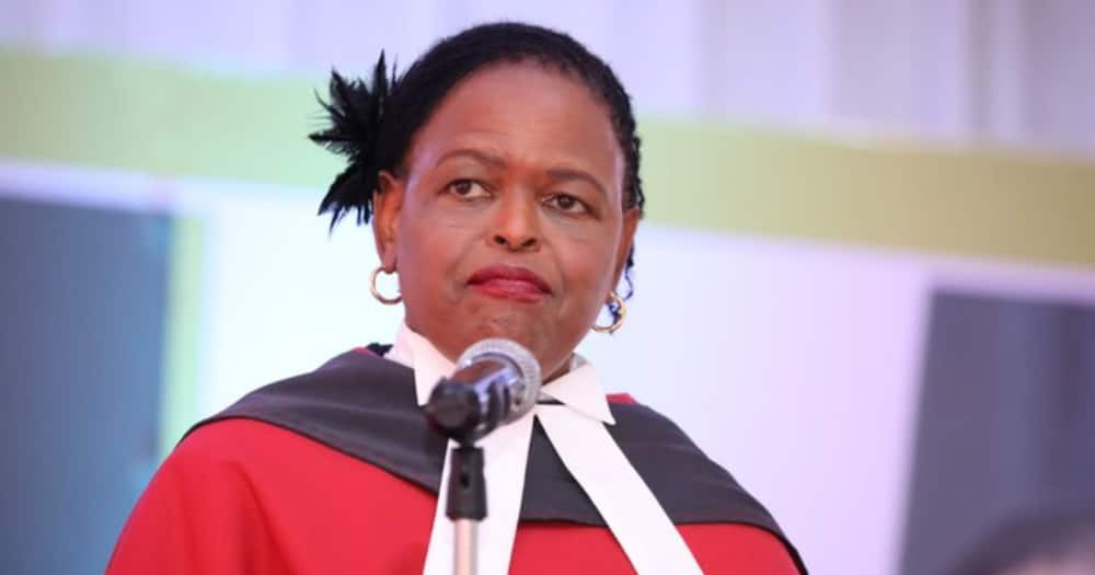 Lady Chief Justice Martha Koome. Photo: The Judiciary.