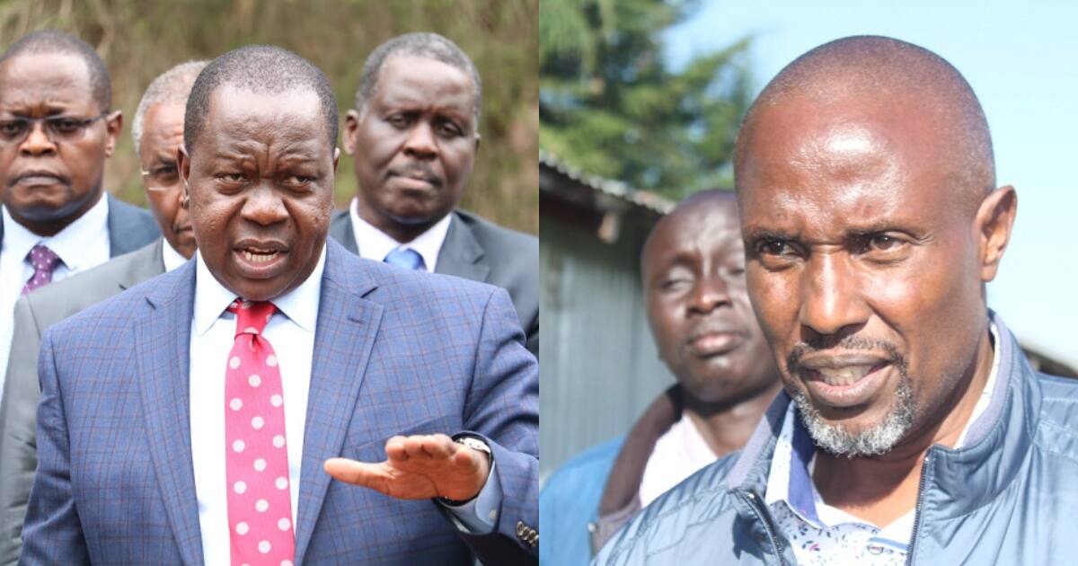 Daniel Rono: Ruto allied MP Insists Plans To Oust CS Fred Matiang'i ...