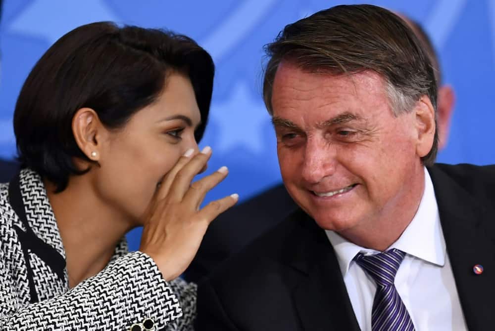 Brazilian First Lady Michelle Bolsonaro has gained prominence in Jair Bolsonaro's campaign to win re-election