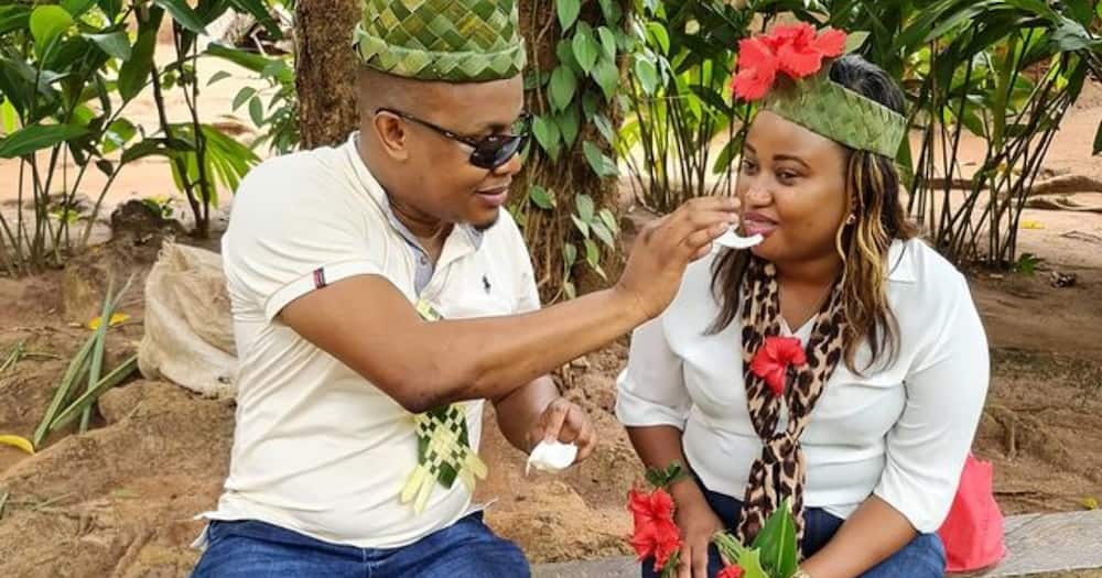 KBC news anchor Bonnie Musambi's wife treats him to Zanzibar trip as he marks birthday