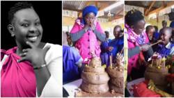 Cake ya Matope: Elgeyo Marakwet Pupils Surprise Teacher on Birthday, Gift Her Sugarcane, Charcoal, Vegetables