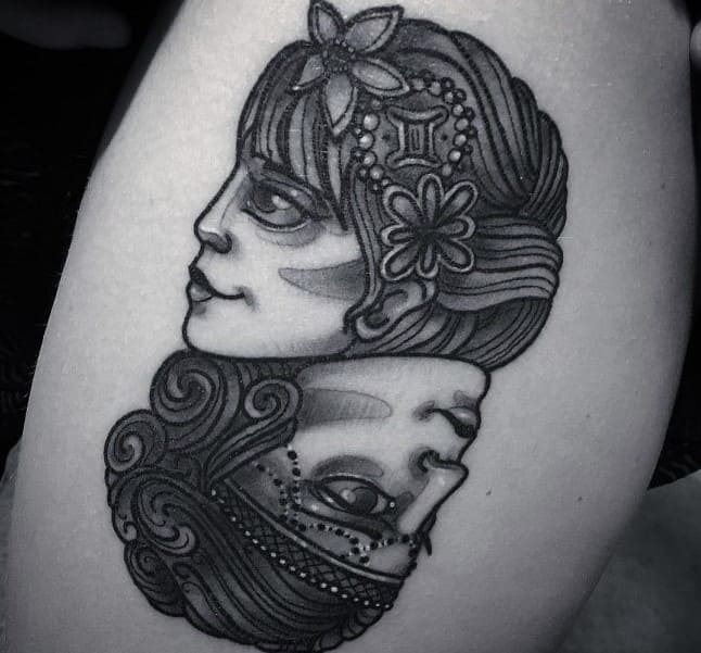 20 Gemini tattoo designs for guys