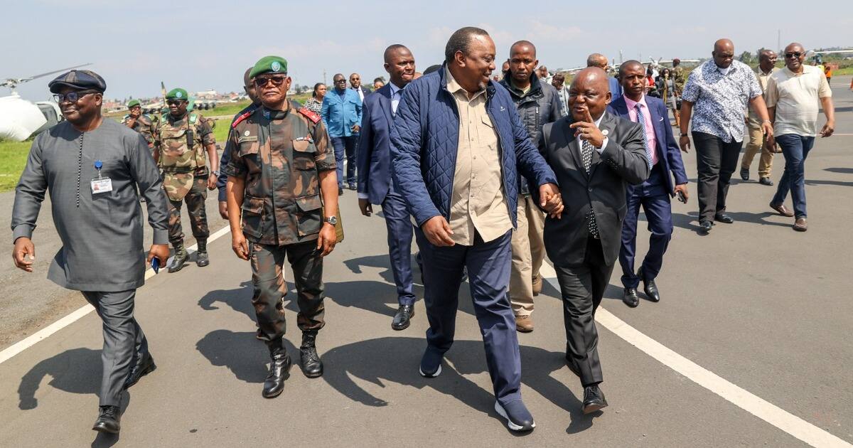 Uhuru Kenyatta Returns To DRC To Assess Security Situation, Peace ...