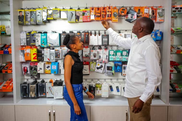 Amazing Nairobi shop using state of the art technology to repair phones, computers