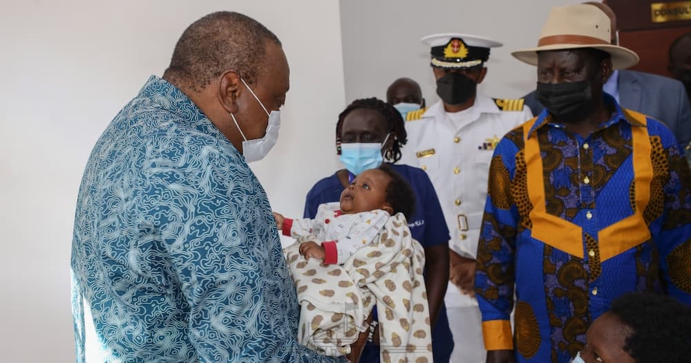 President Uhuru Kenyatta opened Kibra Level 3 Hospital.