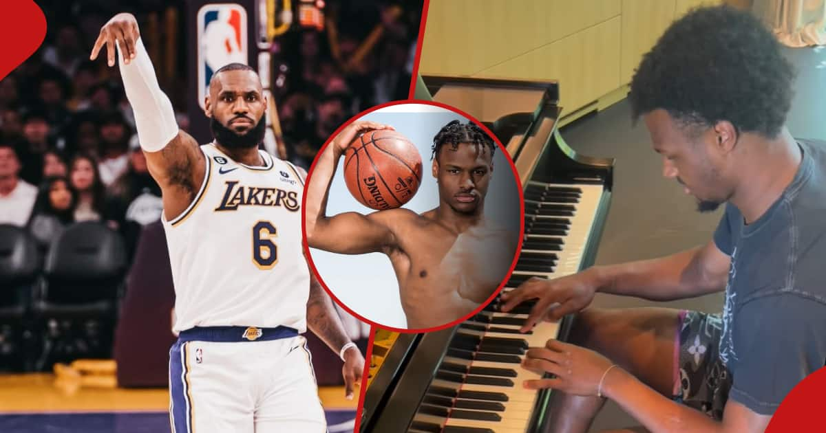 LeBron James Shares Emotional Video Of Son Bronny Playing Piano Days ...