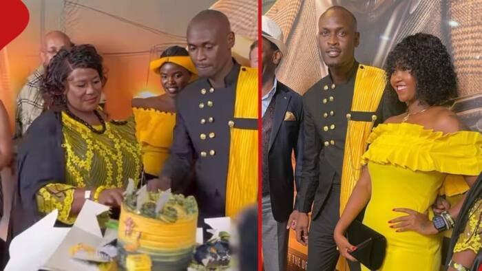 Video of King Kaka Cutting Cake with Mum at Premiere Raises Questions: “Where is Nana?”