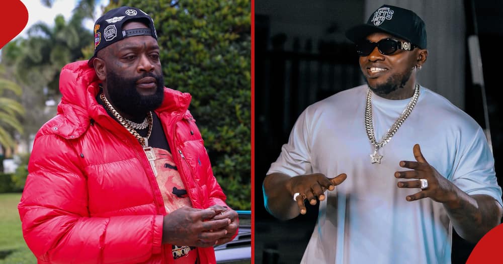 Rappers Rick Ross and Khaligraph jones had scheduled an Instagram live session for Monday, March 18.
