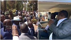 Fred Matiang'i: Raila Odinga Arrives at DCI Headquarters Amid Reports of Ex-CS's Imminent Arrest