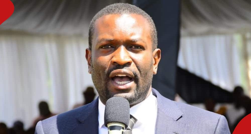 Nairobi senator Edwin Sifuna. He claims that the county's disaster team has no required academic qualifications.