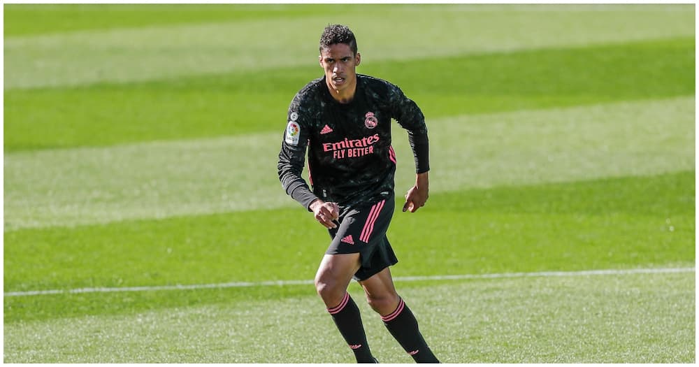 Raphael Varane while in action for Real Madrid. Photo: Getty Images.