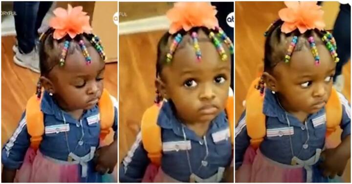 Toddler's reaction during first day at daycare goes viral: 