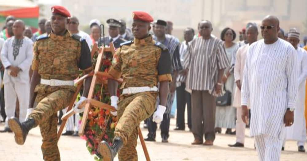 Burkina Faso President Roch Kabore has been detained.