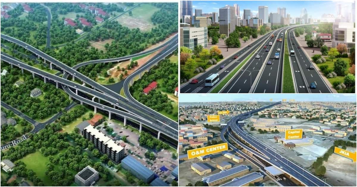 Design images showing how spectacular JKIA-Westlands expressway will ...