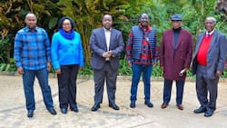 Raila Odinga Meets Matiang'i, Kisii Leaders in His Unifying Kenya Campaign