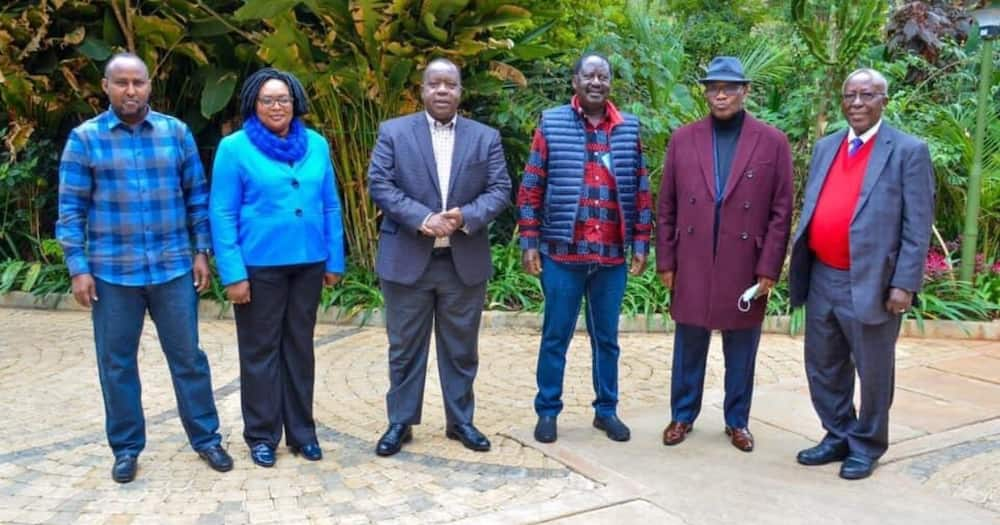 Raila Odinga Meets Matiang'i, Kisii Leaders in His Unifying Kenya Campaign