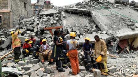 Five killed in Nairobi building collapse