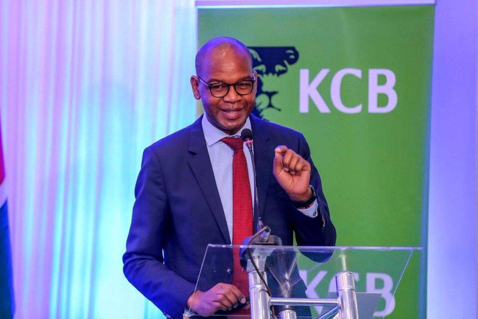 Outgoing KCB CEO Joshua Oigara.