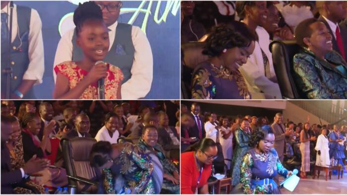 Rachel Ruto Impressed by Intelligent Young Girl as She Glowingly Introduces Evelyn Wanjiru