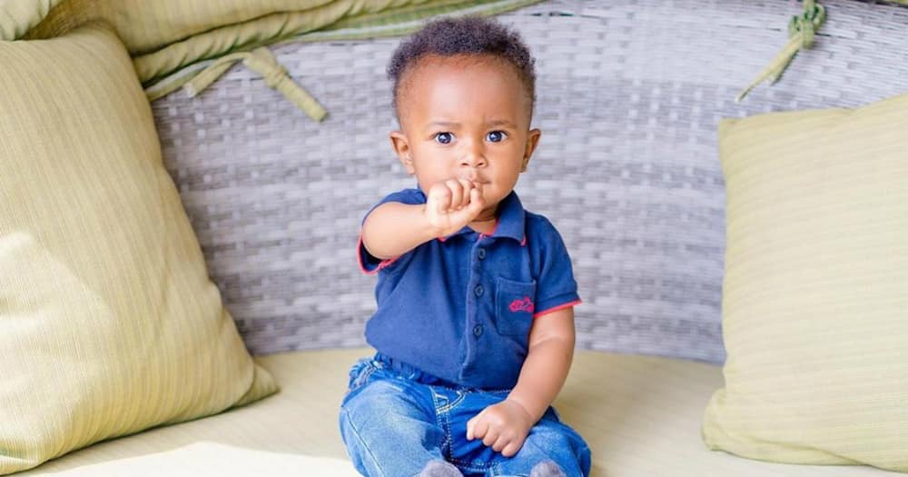 Size 8, DJ Mo celebrate son Muraya Junior's 1st birthday with emotional message: "Am in tears"