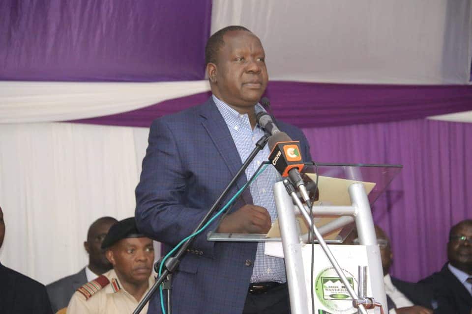 Raila tells Kisii leaders to stop pushing CS Matiang'i to run for presidency