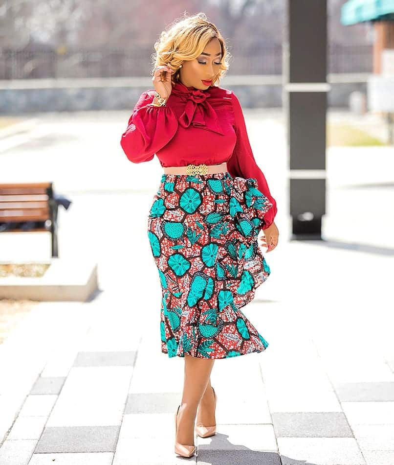 Discover the latest Ankara skirt and blouse trends - AlimoshoToday.com
